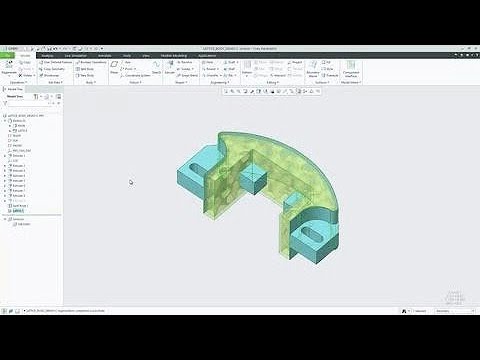 Multibody Part Design—Additive Manufacturing | Creo 7.0
