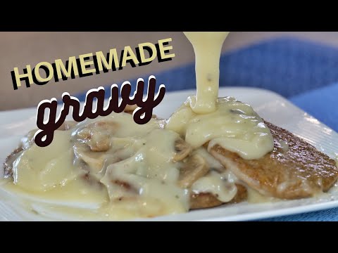 HOMEMADE GRAVY | EASY GRAVY RECIPE | How to Make Gravy at Home |