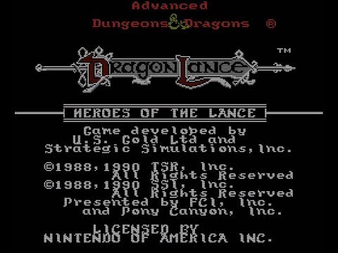 Advanced Dungeons & Dragons: Heroes of the Lance - Take On The NES Library #60