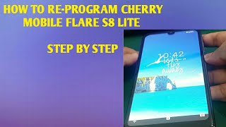 HOW TO RE PROGRAM CHERRY MOBILE FLARE S8 LITE