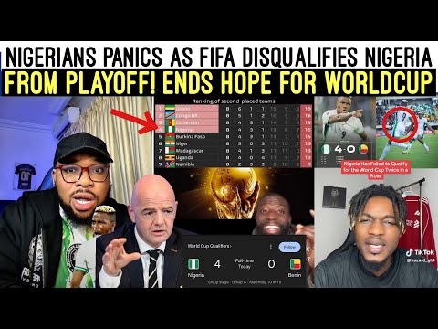 BREAKING🚨FIFA SETS TO DISQUALIFY NIGERIA 😭 FROM PLAYOFF AS NIGERIA HOPE FOR 🇺🇸 WORLD CUP ENDS 