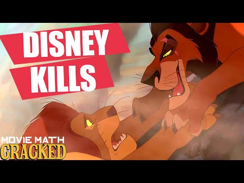 We Figured Out Which Disney Character Has Killed The Most  | MOVIE MATH (Disney, Pixar)
