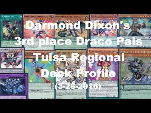 Darmond Dixon's 3rd Place Tulsa Regional Deck Profile Draco pals (3-26-2016)