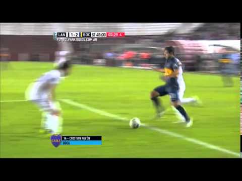 Gol de Lodeiro  Lanús 1 3 Boca