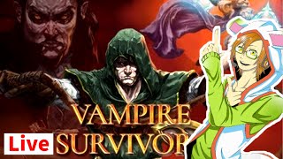 【Vampire Survivors配信】すげぇ流行ってるドットの神ゲーがあるらしい（ふにゃ）