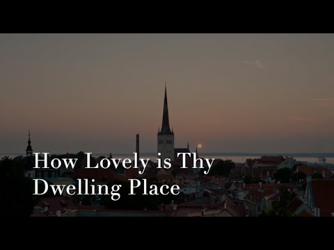062 SDA Hymn - How Lovely is Thy Dwelling House (Singing w/ Lyrics)