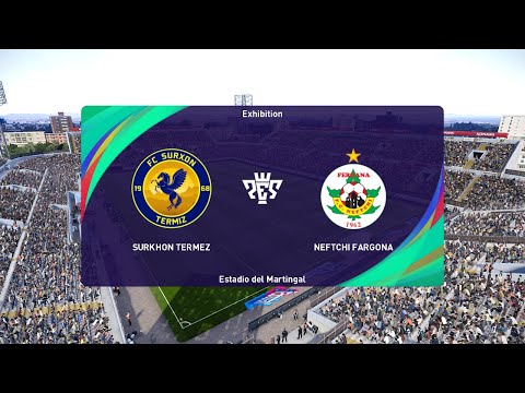 Surkhon Termez vs Neftchi Fargona (07/05/2023) Coca-Cola Superliga PES 2021
