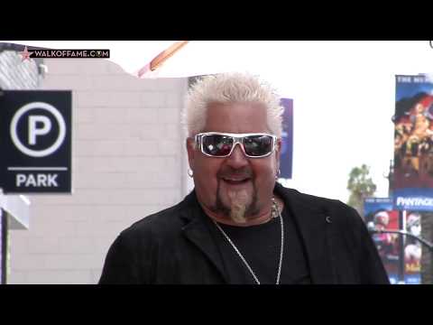 REAL DEAL CHEF GUY FIERI HONORED WITH HOLLYWOOD WALK OF FAME STAR