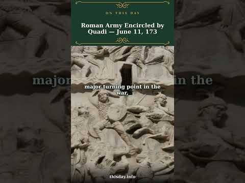 Roman Army Encircled by Quadi — June 11, 173