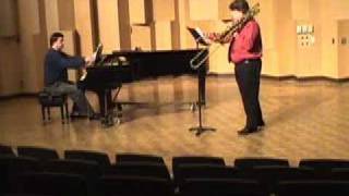 Joe Ayers, Bass Trombone Recital Part 2, CSUEB