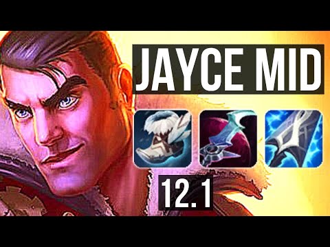 JAYCE vs KATARINA (MID) | 1.4M mastery, 500+ games, Legendary | NA Master | 12.1