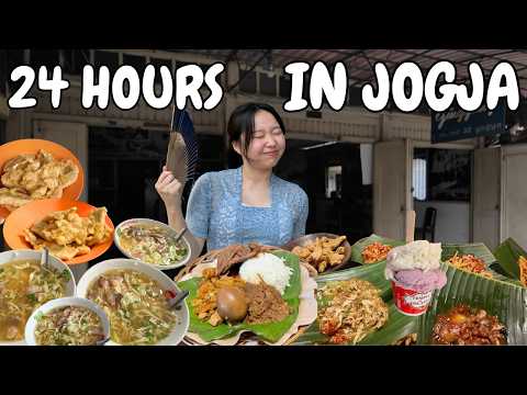 everything i ate in a day in Yogyakarta, Indonesia