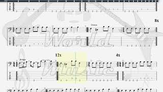 Jerry Cantrell   Mother &#39;s Spinning In Her GraveGlass Dick Jones GUITAR 3 TAB