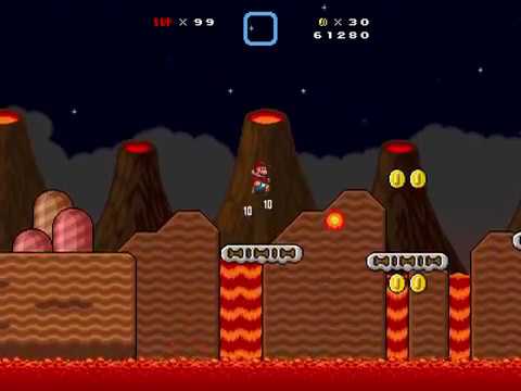 SMBX Custom Level - Typical Lava Level