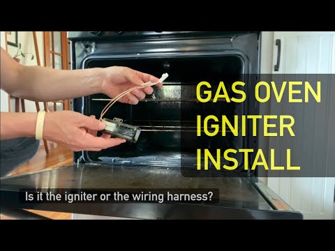 Gas Oven Igniter INSTALL Whirlpool | Wiring harness and coil test
