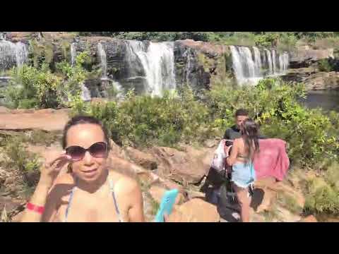 Continuando nossas andanças em Minas Gerais Cachoeira grande na Serra do Cipó em Santana do Riacho.