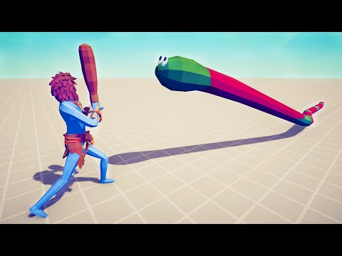 TITANOBOA vs EVERY UNIT - Totally Accurate Battle Simulator TABS