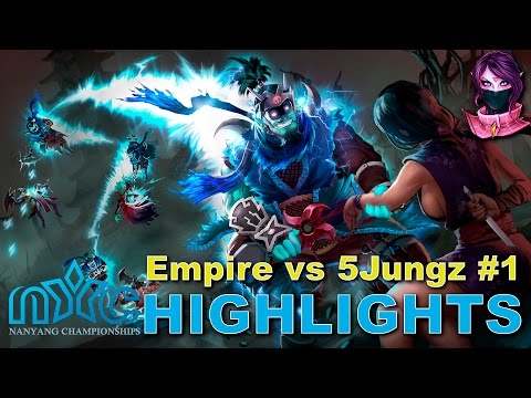 Highlights Team Empire vs 5Jungz #1 (bo3) | Nanyang Championship (Reborn Voice Bug 24.09.2015)