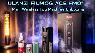 ULANZI FILMOG ACE FM01 Wireless Mini Fog Machine Unboxing