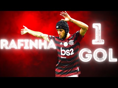 O único gol de rafinha pelo Flamengo