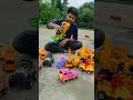 Jcb Truck Colorful 🚌Toy with 🚓 police car toys 🚗 219