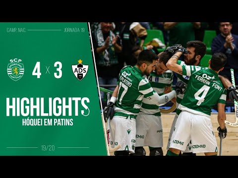 Hóquei | Resumo: Sporting CP x AD Sanjoanense