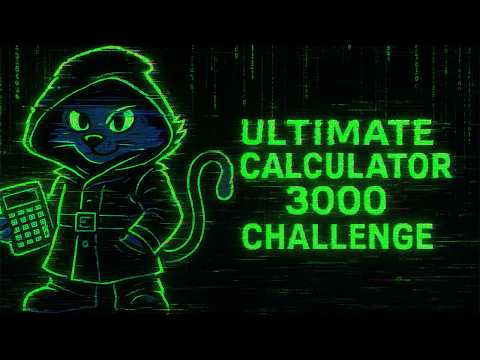 Ultimate Calculator 3000 CTF video walkthrough