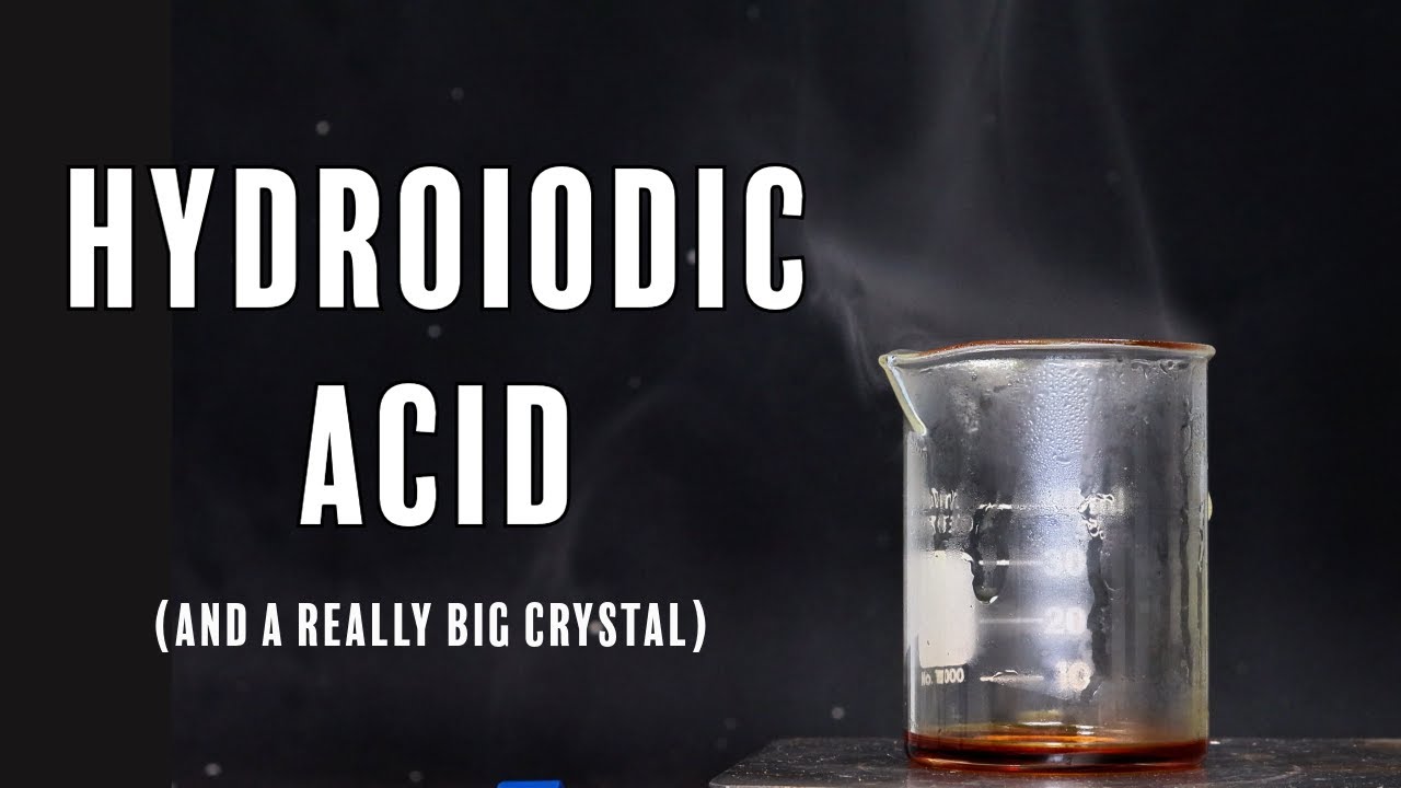 Making Hydroiodic Acid for Legal Reasons