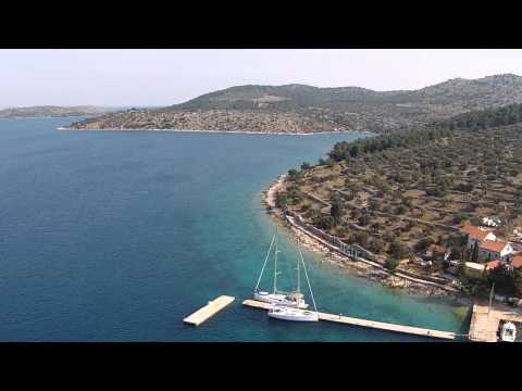 Kroatien aus der Luft - Yachtcharter Kroatien mit Summertime!