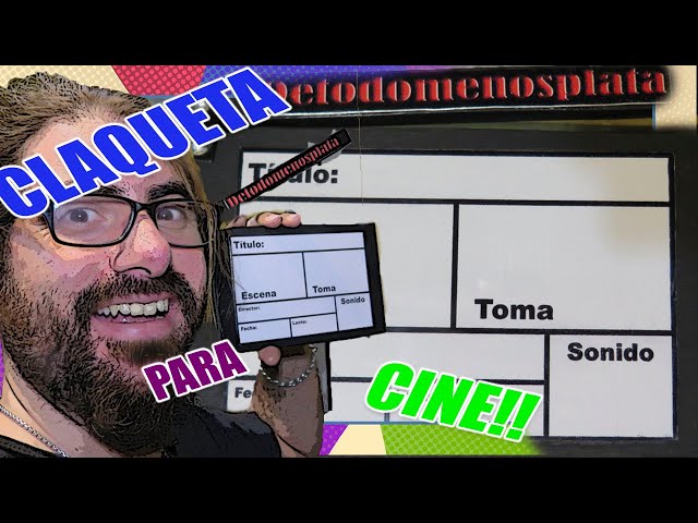Vídeo relacionado con FunX Mini claqueta cine - Decoración de mesa de madera con tapa de película para una fiesta de Hollywood - 48 unidades