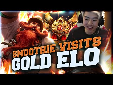 Smoothie Visits Gold Elo - LOW ELO IS MAKING ME TOXIC! Unranked To Challenger Episode 3 | Smoothie