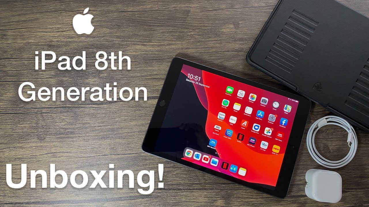 Apple iPad 8th Generation UNBOXING & First Review – With Magnetic Zugu Case!!