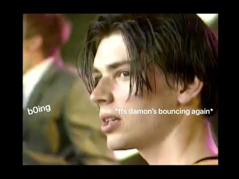 damon albarn being chaotic for almost 2 minutes