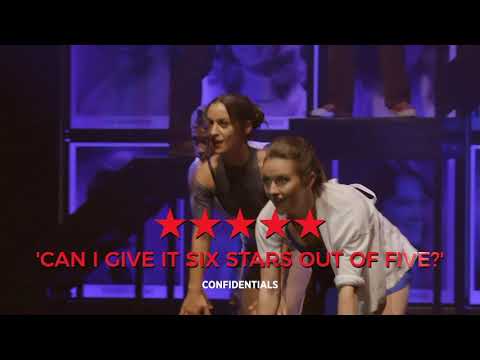 Trailer shot of classroom confrontation — teachers and students in a standoff