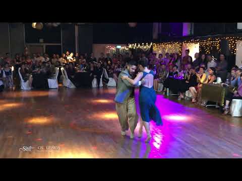  Virginia Pandolfi  is  dancing  to  a  nontraditional song  at  Singapore International Tango Festival  in  2018