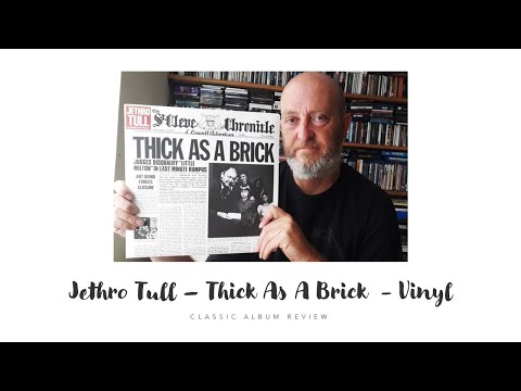 Jethro Tull: 'Thick As A Brick' 50th Anniversary Vinyl - Unwrapped