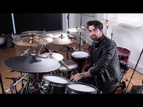 Kaz Rodriguez 'Thoughts' drum lesson - verse groove