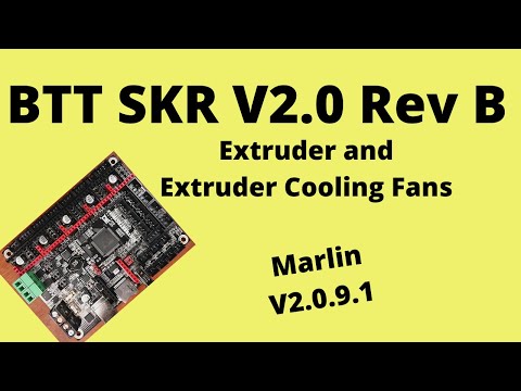 BTT SKR2 - Extruder and cooling fan automation