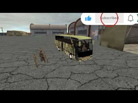 Army Bus Driving 2023 Military Coach Transporter New Bus Unlocked Android bus simulator game 🎯