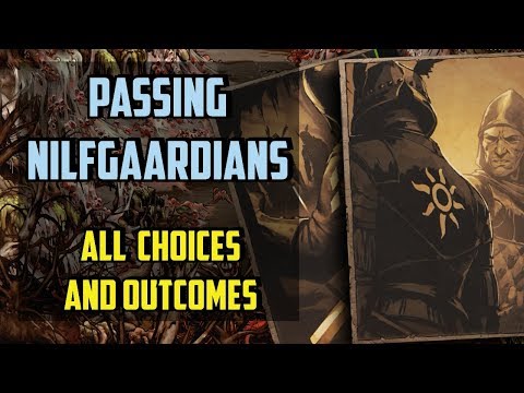 Passing Nilfgaardians Parley All choices - Thronebreaker the Witcher Tales - (The Chase)