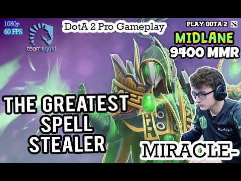 Miracle Rubick | The Greatest Spell Stealer | Dota 2 Ranked Match Gameplay