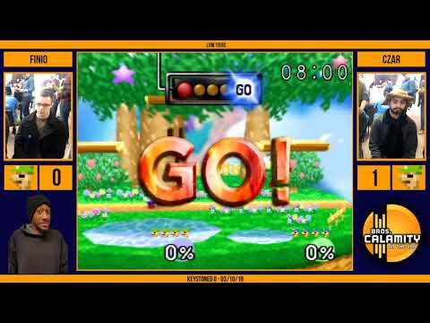 Keystoned II | Finio (Luigi) vs Czar (Luigi) - Low Tiers - Super Smash Bros.