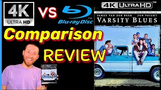 Varsity Blues 4K UltraHD Blu Ray Review Exclusive 4K UHD vs Blu Ray Comparisons Analysis & Unboxing!