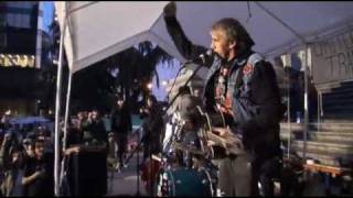 Occupy Vancouver Day 21 DOA band live on stage