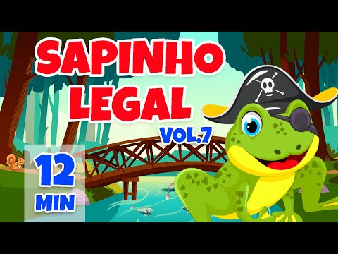 Sapinho Legal Vol. 7 - Giramille 12 min | Desenho Animado Musical