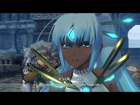 Xenoblade Chronicles 2 Blade Quest Cutscene 171 - Suddenly, Perun (Master Driver Rex) (Perun)