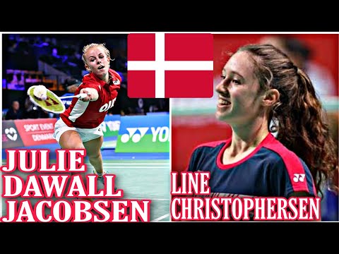 JULIE DAWALL JAKOBSEN 🇩🇰 VS LINE CHRISTOPHERSEN 🇩🇰 |WS|QF|SWEDISH  OPEN| #BADMINTON #BADMINTON4LIFE