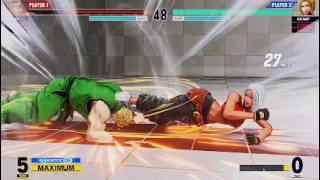KOF15　ブルーマリー　２７Hit７割コンボ