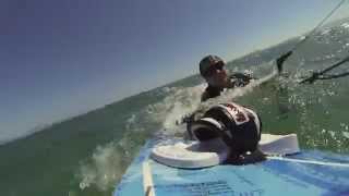 preview picture of video 'Kitesurfing La Ventana (Baja California) GoPro Hero3 HD 1080p'