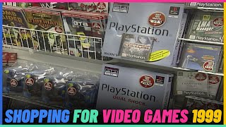 Shopping For Video Games In 1999